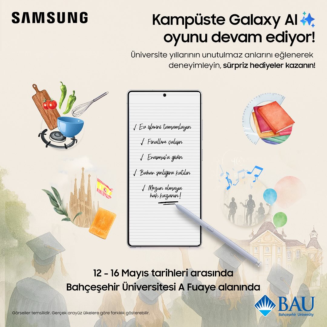 Kampüste Galaxy AI